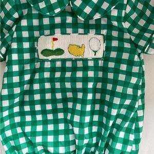 Smocked golf and tennis bubble